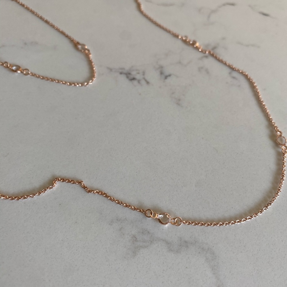 Multi layer necklace.